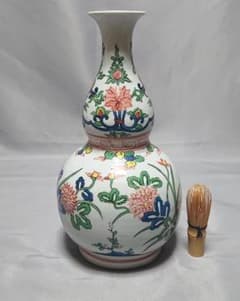 明 萬歴年間 （1573～1619年） 五彩色絵鳳凰文瓶 39.6㎝ - メルカリ