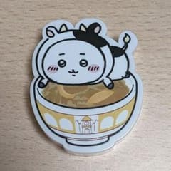 ちいかわ　牛丼　すき家　コラボ　ダイカットマグネットのサムネイル