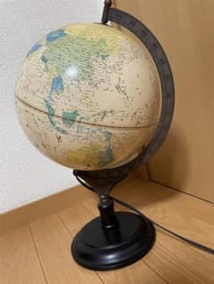 レトロ　地球儀　ルームライトのサムネイル
