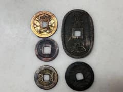 u*2様 古銭 5枚セット 天保通宝 寛永通宝 穴銭 コレクション - メルカリ