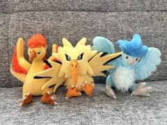 3 포켓몬 봉제인형 전설의 새 3체 세트