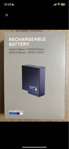 ゴープロ　gopro バッテリー　aabat-001 一個のサムネイル
