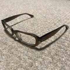 JINS ジンズ  伊達メガネ　ブラウン　茶　フレームのみのサムネイル