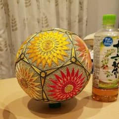 特大サイズの手まり　撮影　前撮りなどのサムネイル