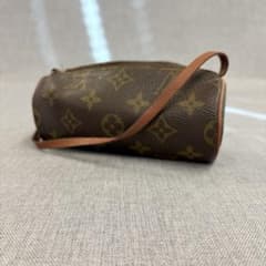 LOUIS VUITTON モノグラム パピヨン ポーチ ヴィンテージ ブラウン