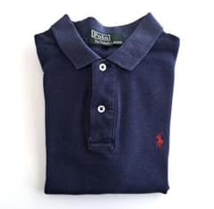 POLO RALPH LAUREN ポロシャツ　ネイビー　swag y2kのサムネイル