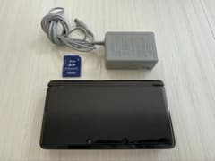 ニンテンドー3DS ブラック 本体 ACアダプター　SDカード付きのサムネイル