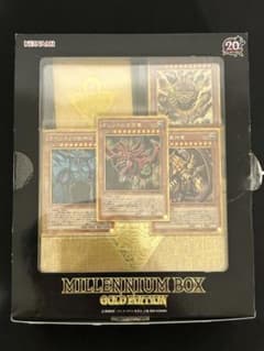 K*様 MILLENNIUM BOX GOLD EDITION　未開封 遊戯王 MILLENNIUM BOX GOLD EDITION - メルカリ