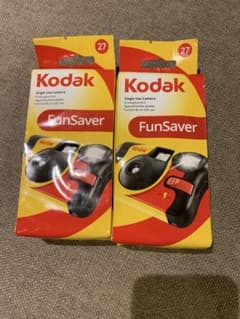 新品&激安】Kodak FunSaver 使い捨てカメラ 27枚撮 2個セット - メルカリ