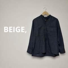 最高級ウール100%】BEIGE, ベイジ スキッパーブラウス オンワード 4 