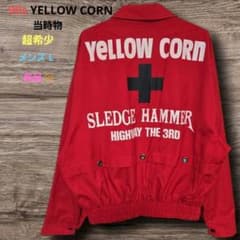 美品 当時物 イエローコーン 初期 90s スイングトップ L 日本製 赤 美品 当時物 イエローコーン 初期 90s スイングトップ L 日本製 赤