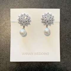 ANNAN WEDDING パールイヤリング NE01のサムネイル