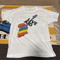80s LIVE AID Tシャツ 1985年製　ヴィンテージサイズLのサムネイル