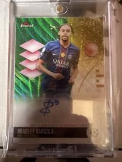 Bradley Barcola 直筆サインカード Topps Finestのサムネイル