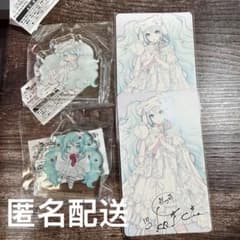 初音ミク ミクストメディア展 入場特典 ご挨拶名刺 iximaアクリルブロックのサムネイル