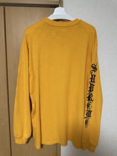 Supreme イエロー 長袖カットソー XLのサムネイル