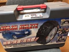 プリウスやカローラなどに♪非金属タイヤチェーン　バイアスロンアスリートのサムネイル