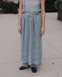 7月末までBaserange Max Maxi Skirt Wuxi Blue 7月末までBaserange Max Maxi Skirt Wuxi Blue - メルカリ