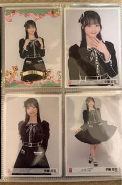 伊藤百花 AKB48 名残り桜 会場限定第2弾 ランダム生写真4種コンプのサムネイル
