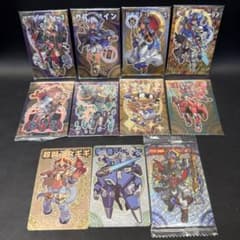 ◉Gb 왼쪽 1021 모리라 만상 초콜릿 카드 식완 반다이 11점 정리