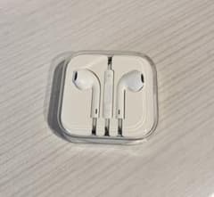 【新品未使用・Apple純正品】有線イヤフォン イヤホンジャックタイプのサムネイル