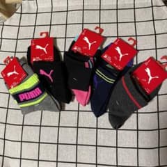 PUMAソックス5足組　19〜21cmのサムネイル