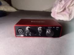 Focusrite Scarlett Solo オーディオインターフェイス