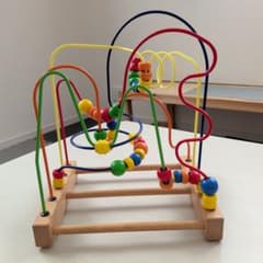 木製 ルーピング 知育玩具 ビーズコースターのサムネイル