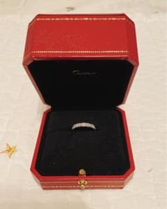 カルティエ バレリーナ ダムール エタンセル フルエタニティ リング 
