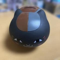夏目友人帳　ソフビバンク　貯金箱　黒ニャンコのサムネイル