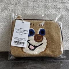 新品未開封】ラブラリーバイフェイラー ドアップテディL字ポーチ