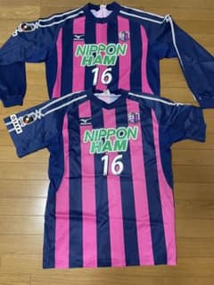 ※半袖のみセレッソ大阪　2005年　オーセンティックユニホーム2点セット非売品 半袖のみセレッソ大阪 2005年 オーセンティックユニホーム2点セット