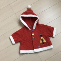 【週末限定お値下げ中！】クリスマス　サンタボレロ　ベビーサイズのサムネイル
