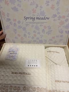 AISEN Spring meadow タオル3点セットPURE NATURALのサムネイル