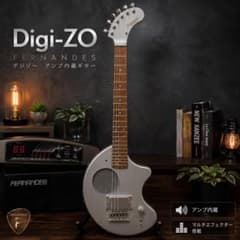 Fernandes DIGI-ZO デジゾー アンプ内蔵 エレキギター シルバー - メルカリ