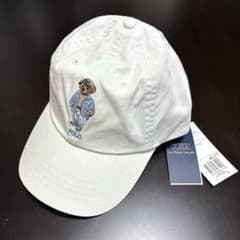 さー様ラルフローレン Polo ベア ツイル ボール キャップ ホワイト