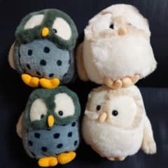 当時物 ヒロクンハウス ふくろう ぬいぐるみ HIROKUNHOUSE フクロウ