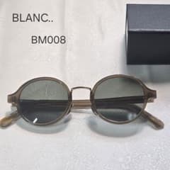 BLANC ブラン サングラス BM008 TAUPE 46□22-145 - メルカリ