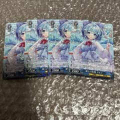 東方Project ヴァイスシュヴァルツ 湖上の氷精 チルノ 4枚 - メルカリ