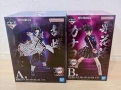 鬼滅の刃 一番くじ A賞 胡蝶しのぶ B賞 栗花落カナヲ フィギュア 2体