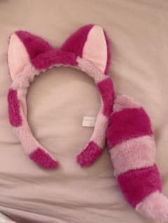 ディズニー カチューシャ チェシャ猫 マフラー ファンキャップ - メルカリ