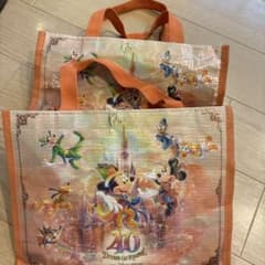 東京ディズニーリゾート 40周年 ショッピングバッグ2袋 - メルカリ