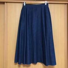 ロングスカート デニムスカート ユニクロのサムネイル