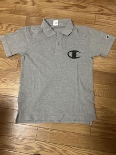 Champion グレー ポロシャツ S チャンピオンのサムネイル