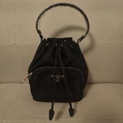プラダ PRADA ノベルティ ブラック ナイロンリュック - メルカリ