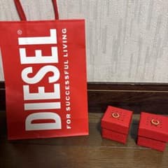 DIESELゴールドピアス両耳セットのサムネイル