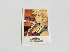 ヒロアカ　ステッカー　チョコクランチ　爆豪勝己のサムネイル