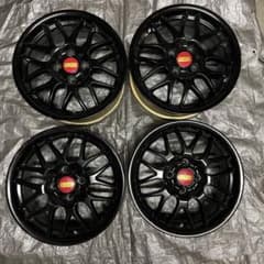 【最終値下げ】BBS RX 7J-15インチ　4本　ガリ傷なしのサムネイル