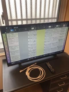 東芝 液晶テレビ40V型 2019年製 REGZA 40S22 裏番組録画対応 - メルカリ