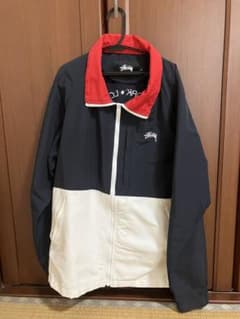 STUSSY バックサークルロゴ刺繍　ジャケットのサムネイル
